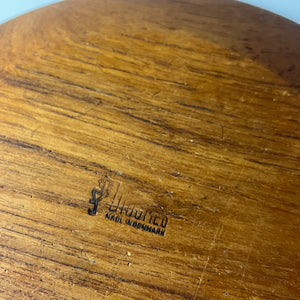 Käseglocke und Teakbrett aus Dänemark