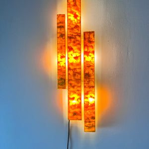 Wandlampe gelb von Uwe Mersch