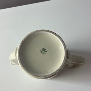 Kaffeekanne mit Warmhalter von J. Kronester Bavaria