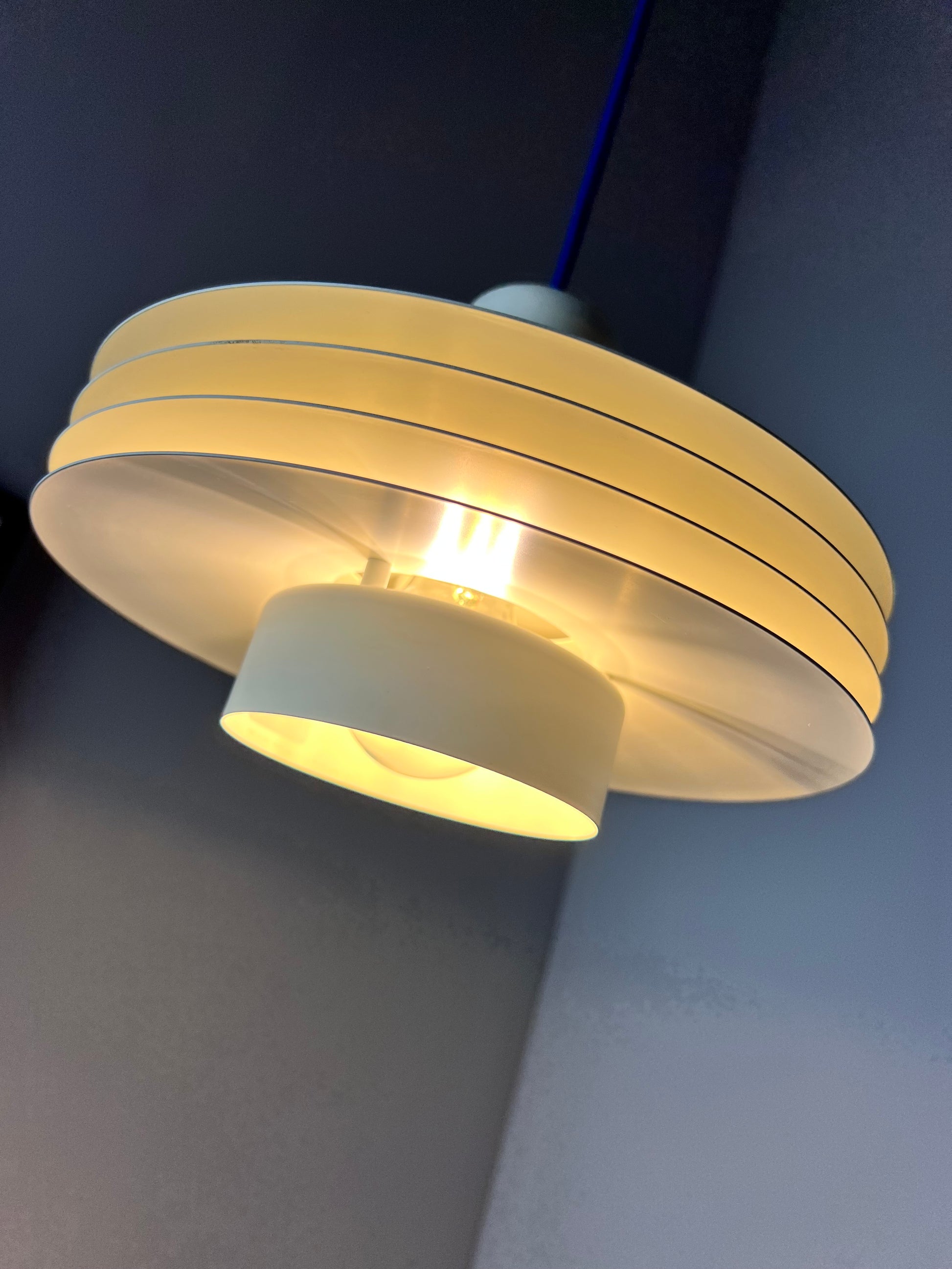 Lamellenlampe Typ 763 weiß von Horn