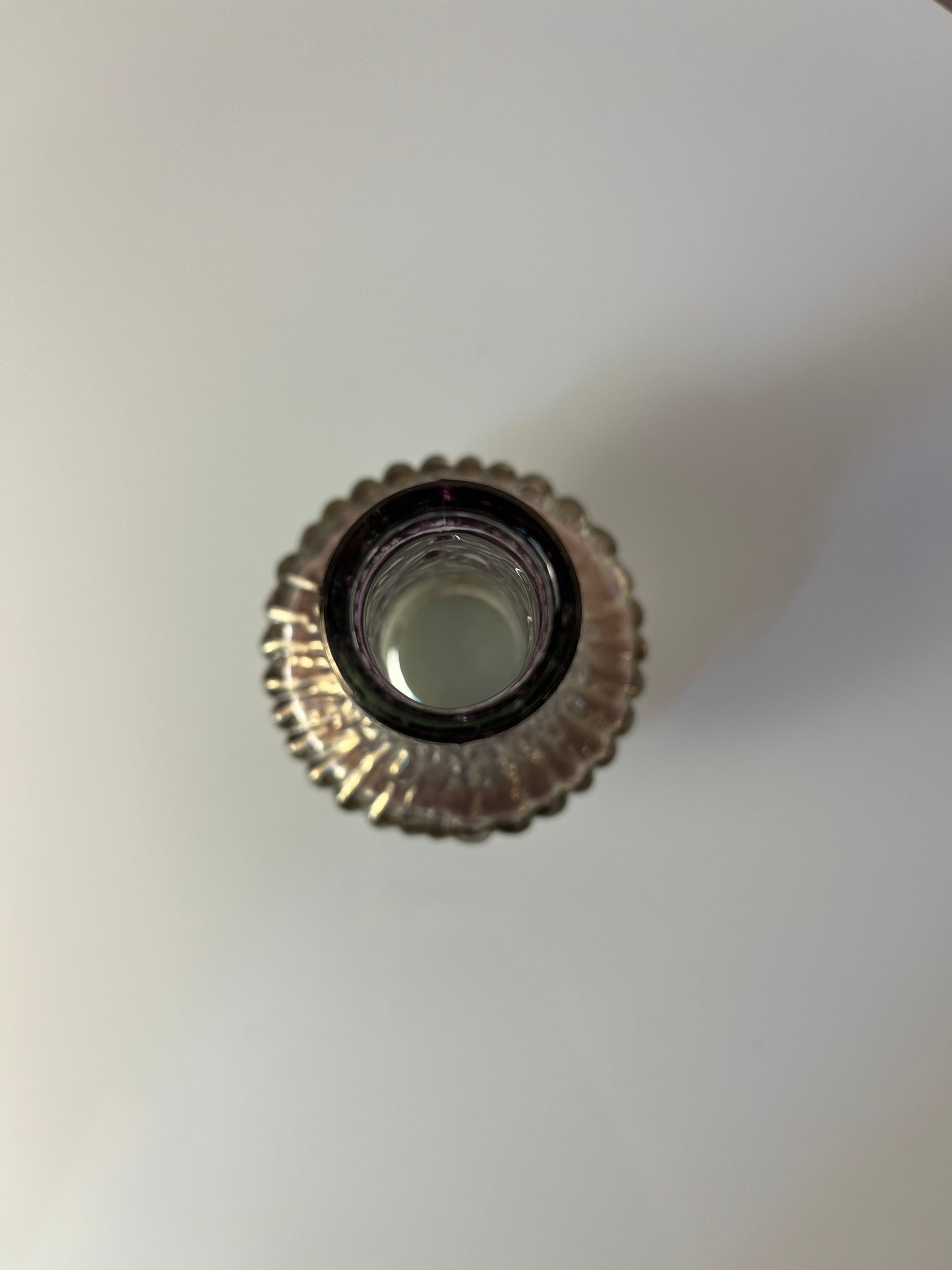 Vase Eisglas irisierend von Timo Sarpaneva für Iittala