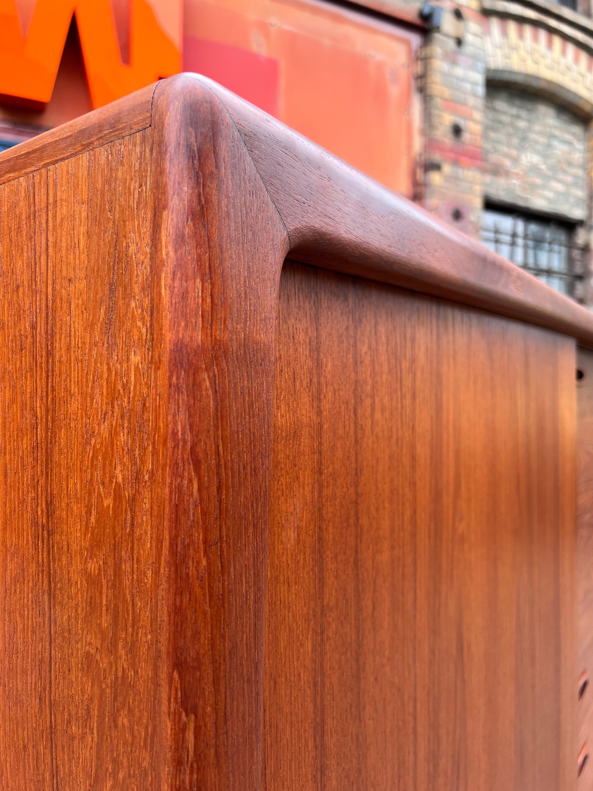 XXL Highboard Teak von H.P. Hansen aus Dänemark
