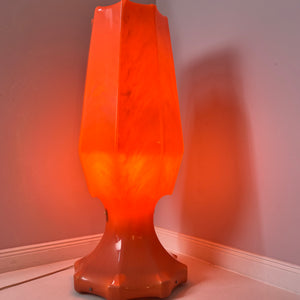 Stehlampe orange von Ilka Plast