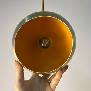 Kugellampe gold aus Dänemark