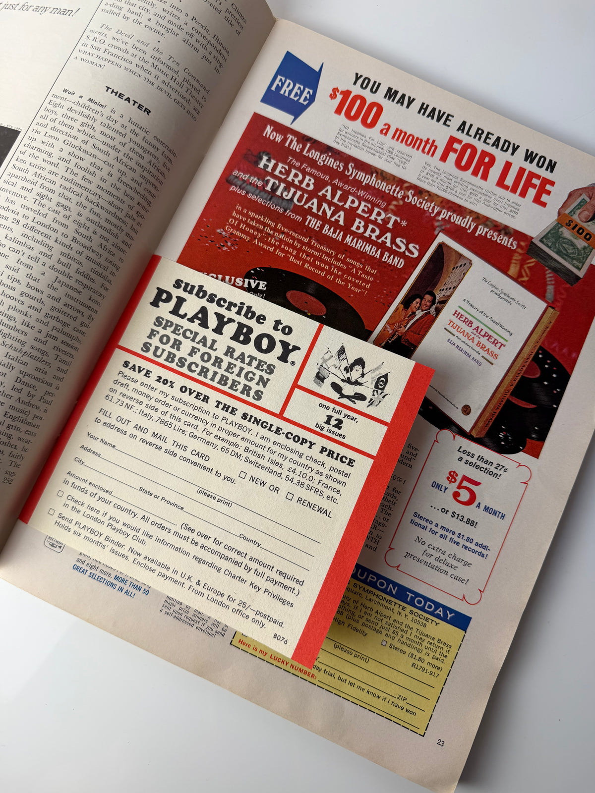 Playboy - Amerikanische Ausgabe June 1966