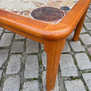 Couchtisch Teak Fliesen von Tue Poulsen für Haslev