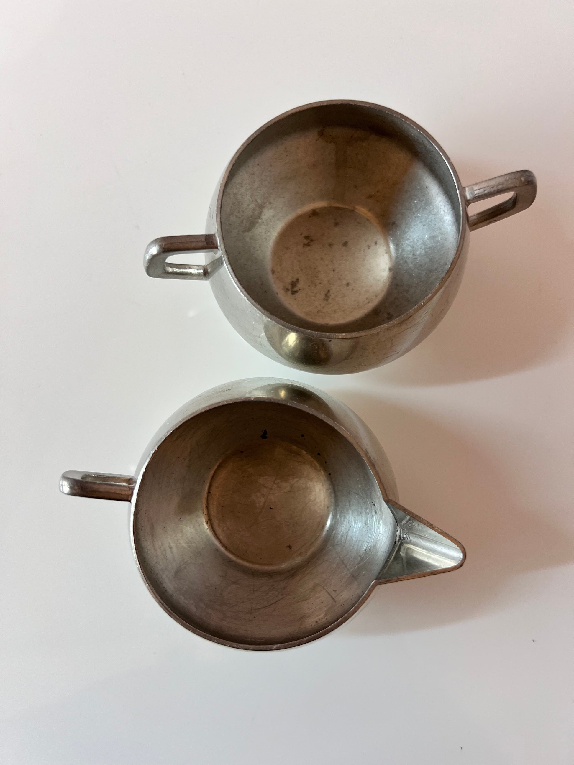 Set: Zuckerdose und Milchkännchen von Brødrene Mylius