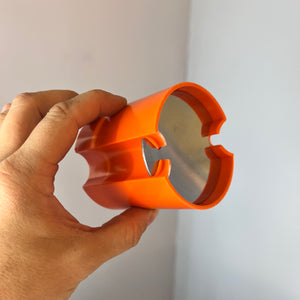 Becher orange von Jean-Pierre Vitrac für Diam