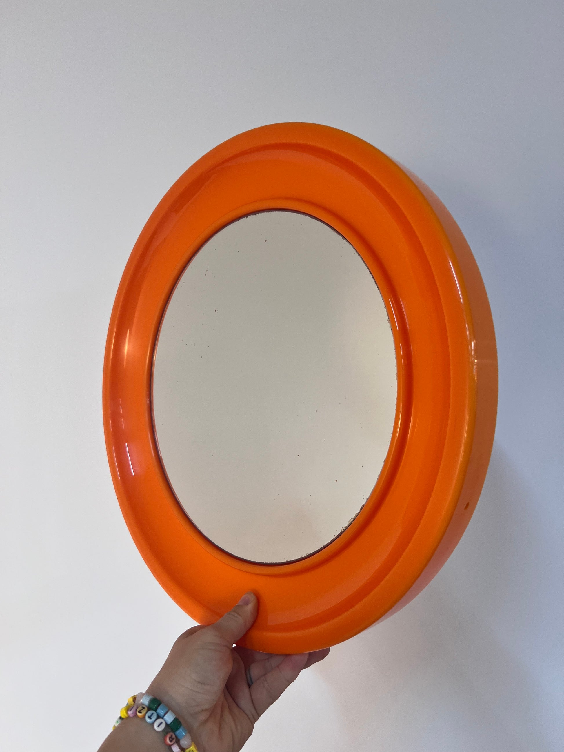 Kunststoff Spiegel Orange