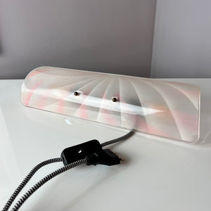 Wandlampe rosa Kunststoff