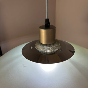 Lamellenlampe Milchglas von von Dana Light