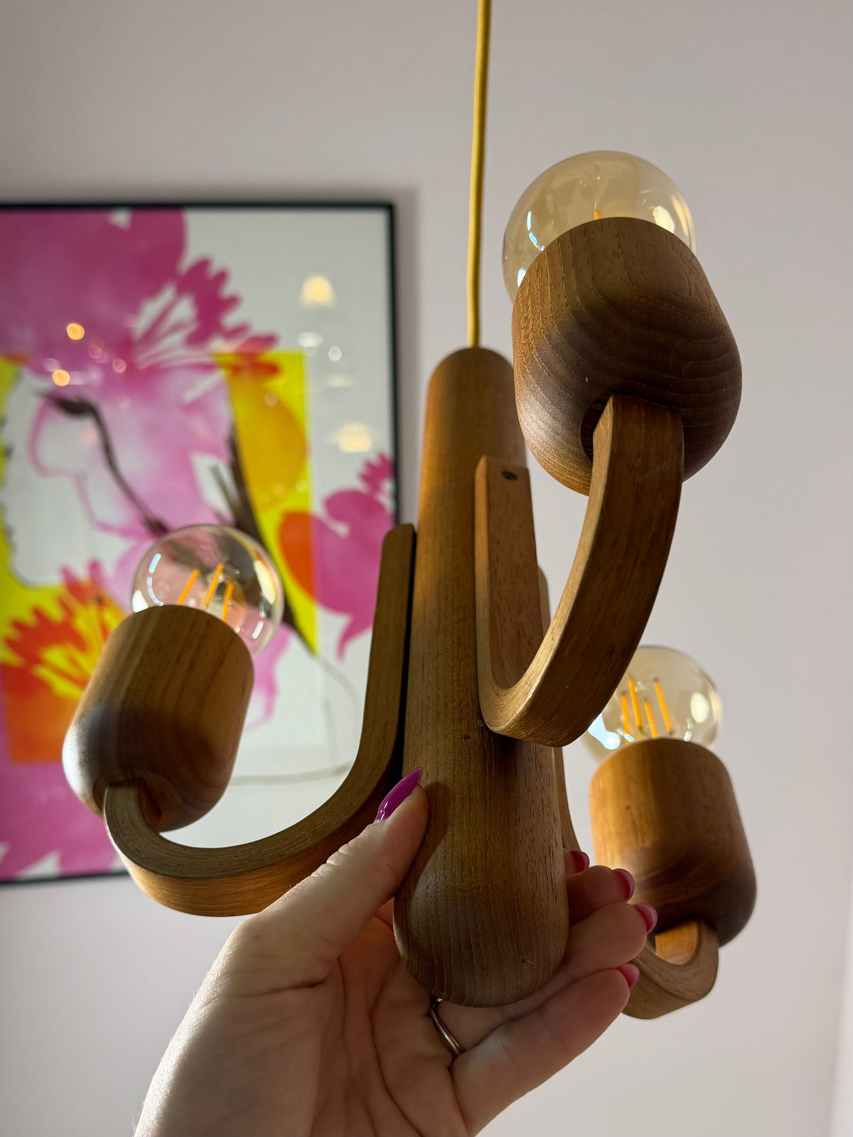 Kronleuchter Teak von DOMUS