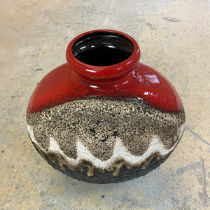 Bodenvase 102/50 rot braun von Dümler & Breiden