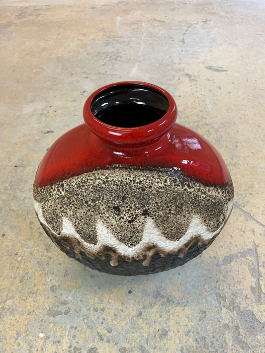 Bodenvase 102/50 rot braun von Dümler & Breiden