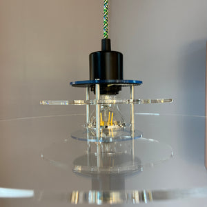 Hängelampe Space transparent Plexiglas von Design Light
