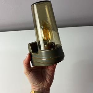 Wandlampe Modell 6080 Rauchglas von Sigvard Bernadotte für Ifö