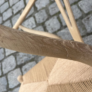 Wishbone Chair Modell CH24 Eiche geseift von Hans J. Wegner für Carl Hansen & Søn