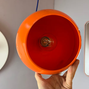 Kugellampe Kunststoff orange