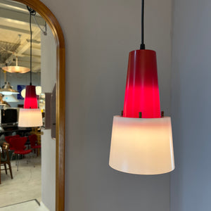 Küchenlampe rot weiß Kunststoff von Philips Holland