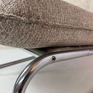 Sessel Halina beige Chrom von Hellerau