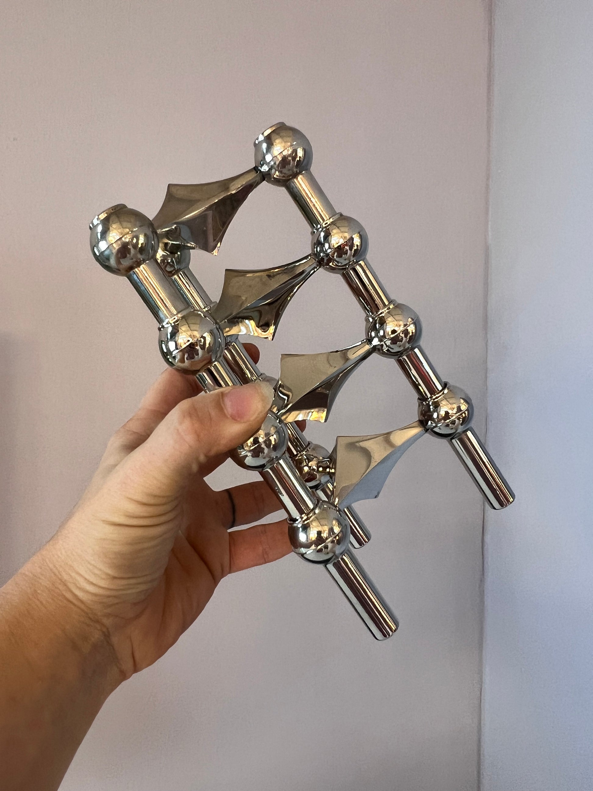 Set: 4x Modularer Kerzenständer von Stoff & Nagel für BMF
