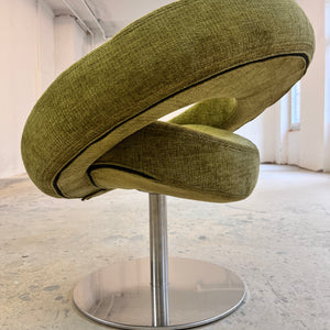 Sessel Modell Hello neu gepolstert grün von busk+hertzog für Softline