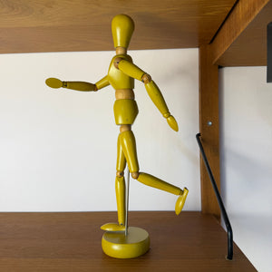 Mannequin Modellfigur gelb aus Dänemark