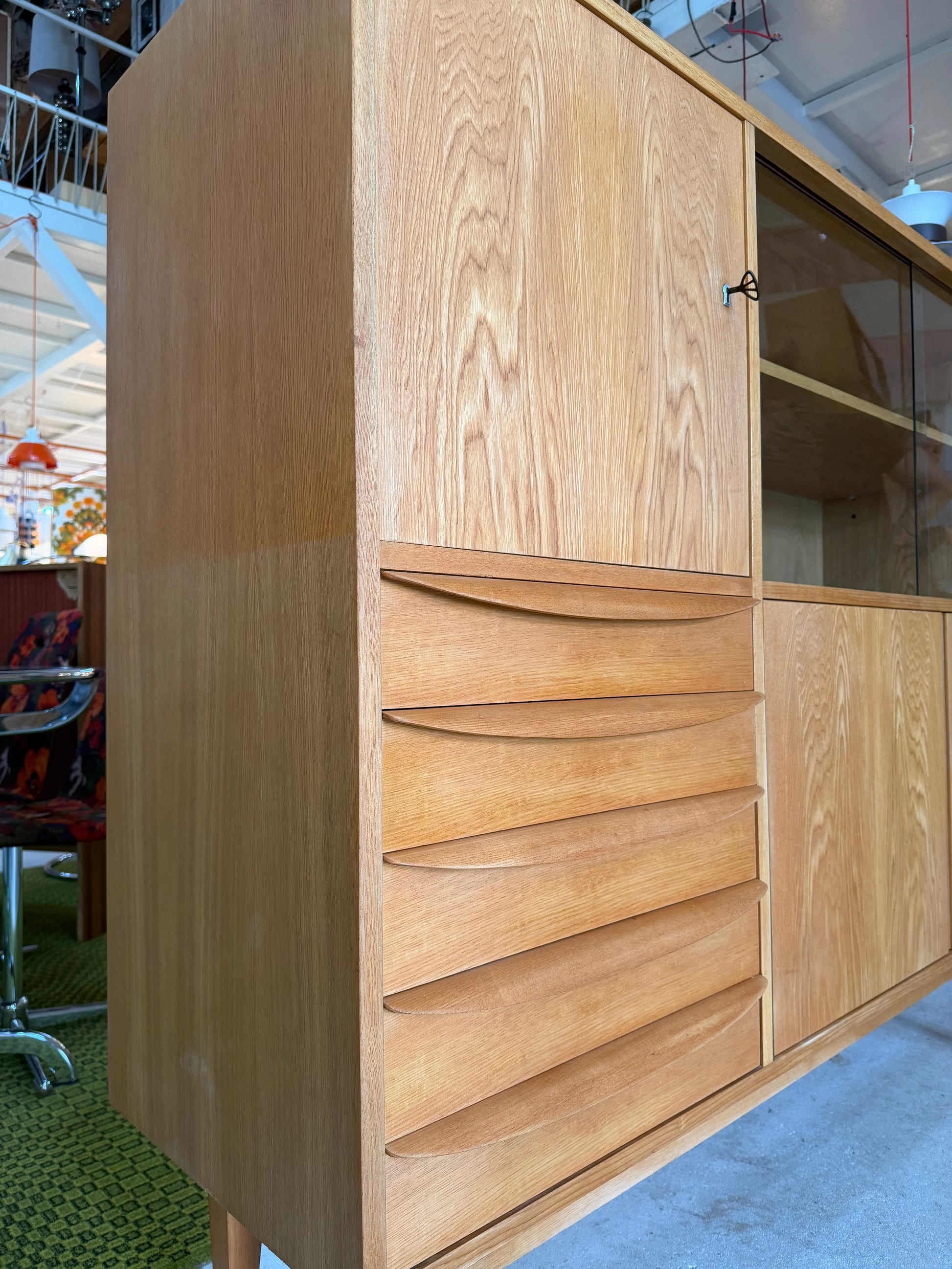 Highboard Typ 602/G Esche von Hellerau