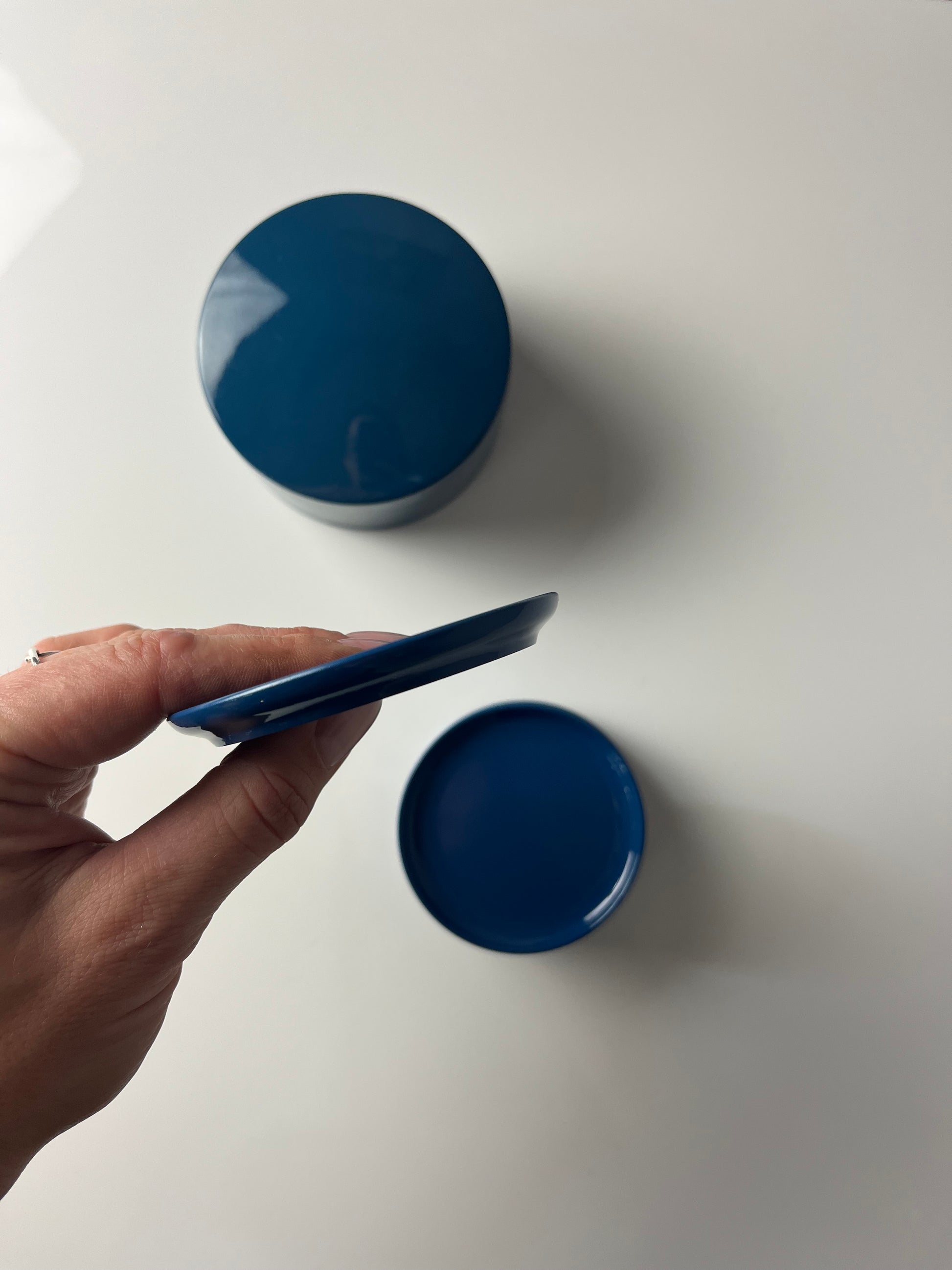 Set: 6x Untersetzer blau in Dose von Laurids Lønborg