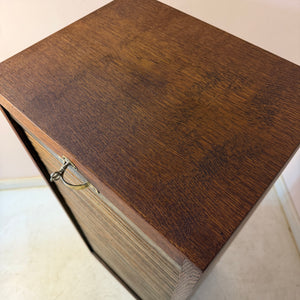 Rollladenschrank mit Messinggriff & Schloss von Soennecken