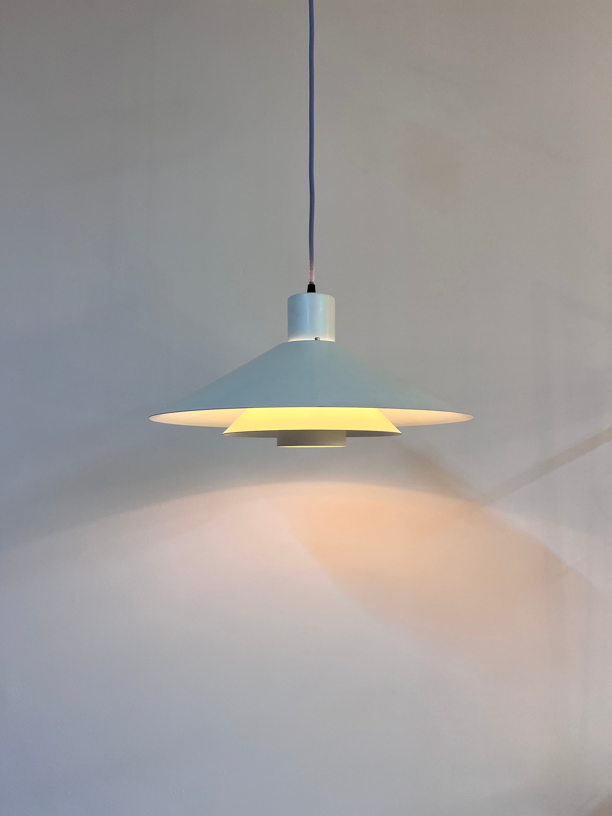Lamellenlampe Trapez von Christian Hvidt für Nordisk Solar