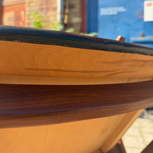Armlehnstuhl Modell 213 Teak Leder von Thomas Harlev Model für Farstrup