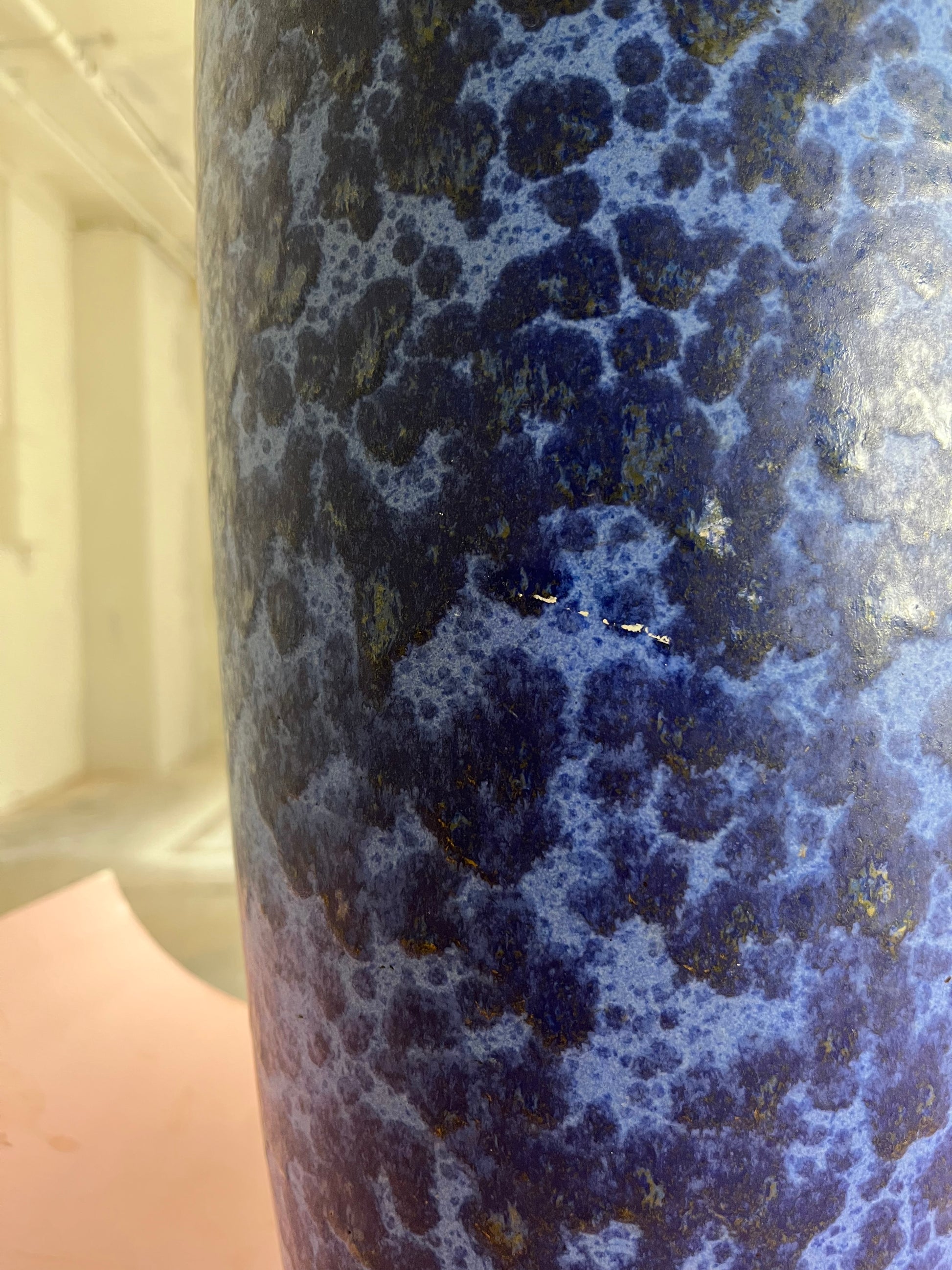 Bodenvase 517-45 dunkelblau von Scheurich West Germany