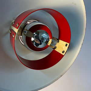 Lamellenlampe Flipper rot von Mogens Davidsen für von SC Sørensen