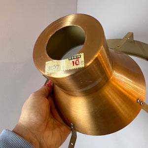 Hängelampe Rattan Kupfer von Doria Leuchten