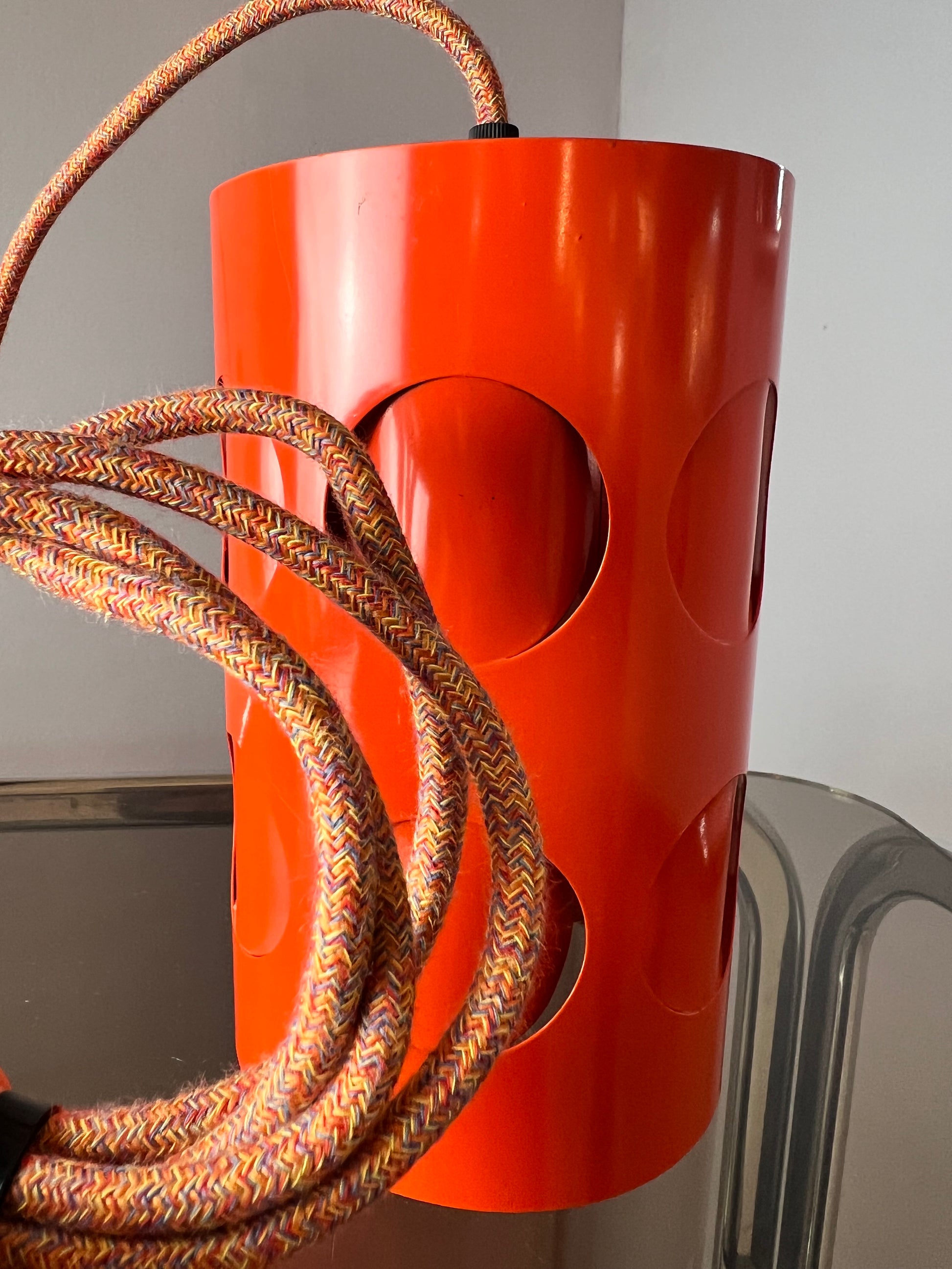 Hängelampe orange Metall von Raak Amsterdam