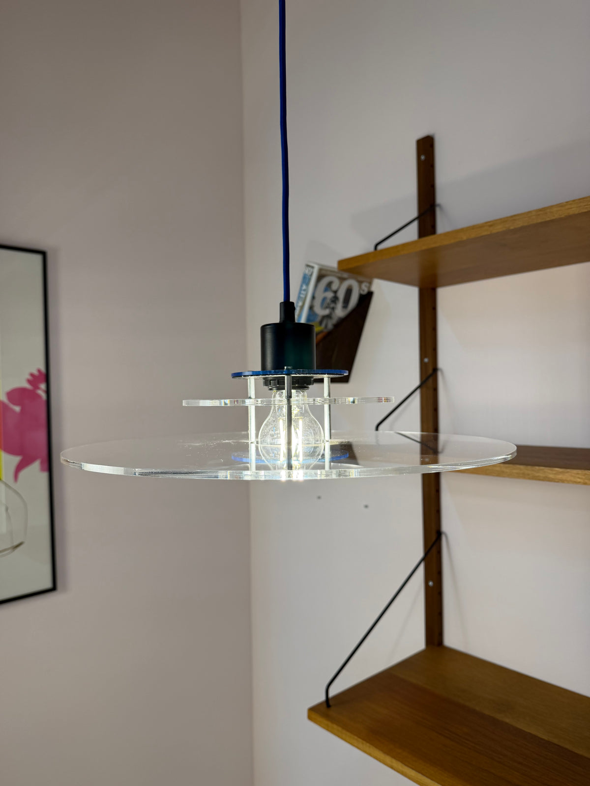 Lamellenlampe Modell Space Acrylglas von Design Light