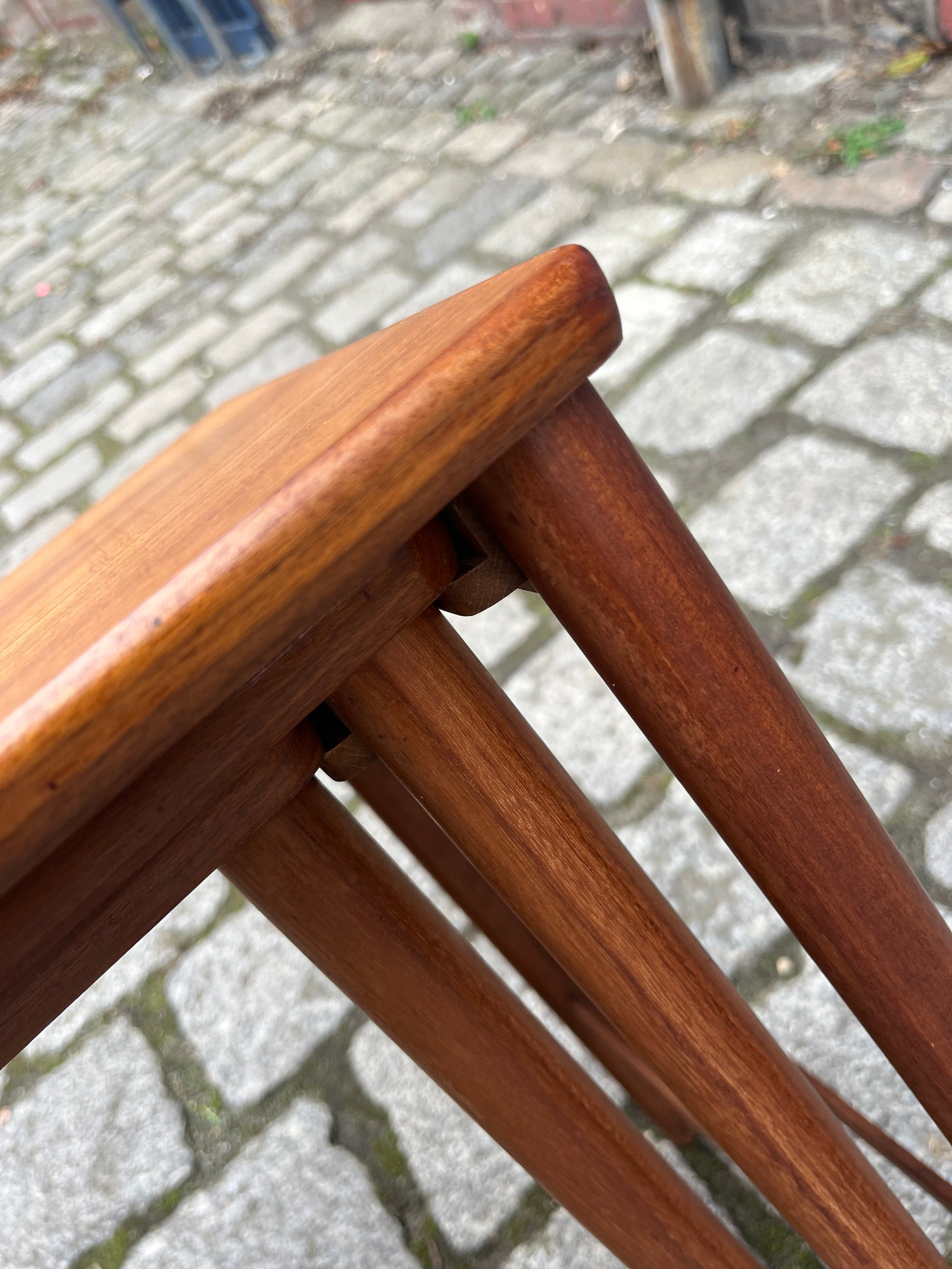 Satztische Teak von Opal Kleinmöbel