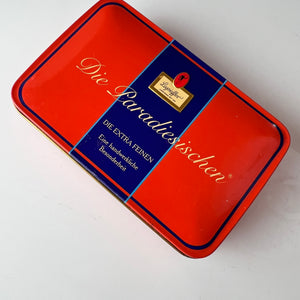 Metalldose rot blau von Leysieffer