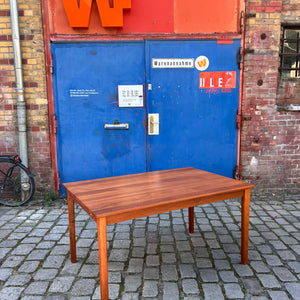 Esstisch Teak Vollholz mit eingehängter Platte