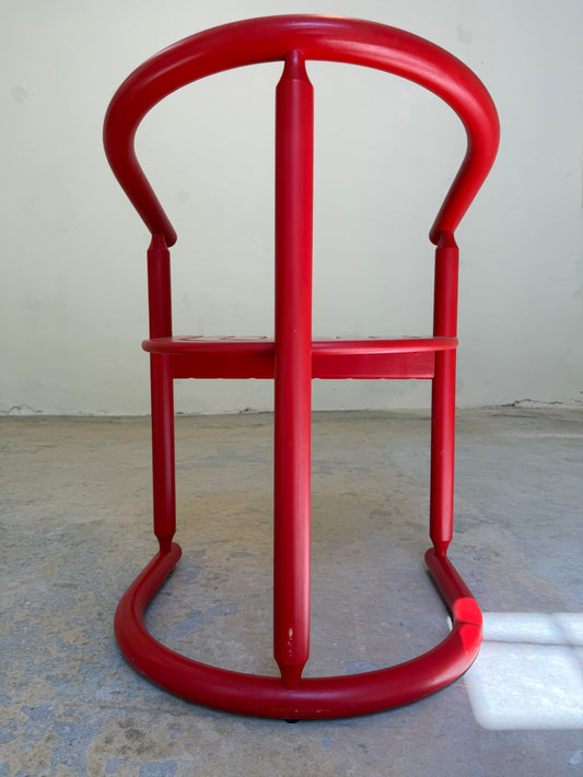 Armlehnstuhl rot von Allmilmö