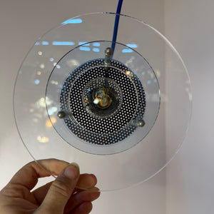 Lamellenlampe Acrylglas von Design Light