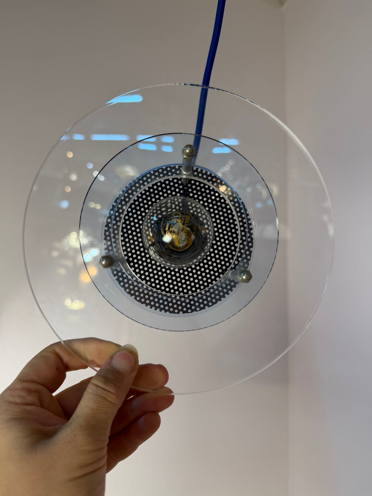Lamellenlampe Acrylglas von Design Light