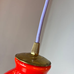 Hängelampe orange von Holmegaard