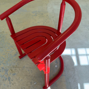 Armlehnstuhl rot von Allmilmö