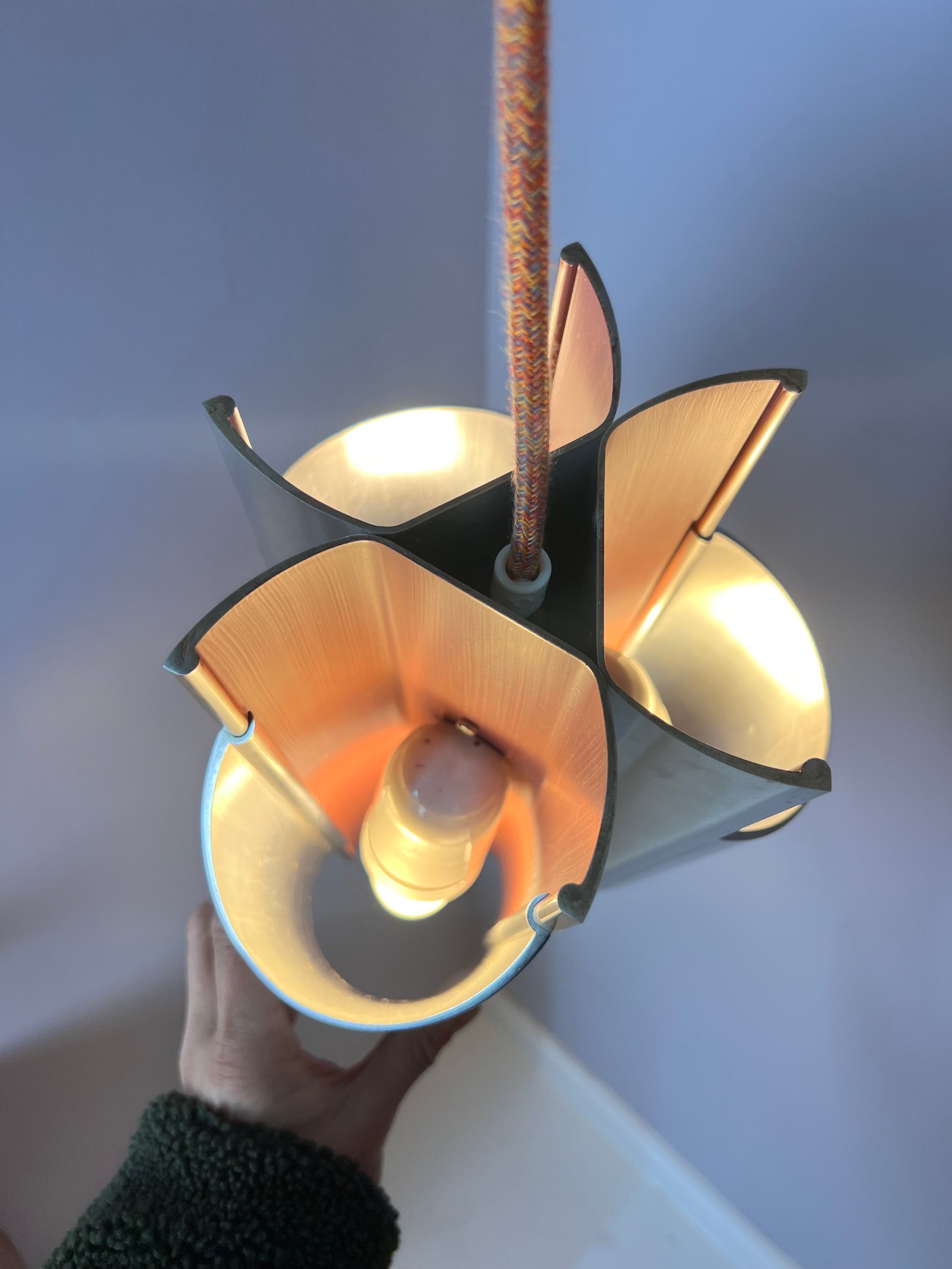 Hängelampe "Pantre" von Bent Karlby für Lyfa