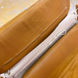 Sessel Siesta Echtleder von Ingmar Relling für Westnofa