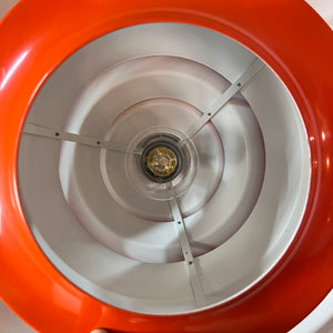 Hängelampe orange von Hans-Agne Jakobsson für Lyfa