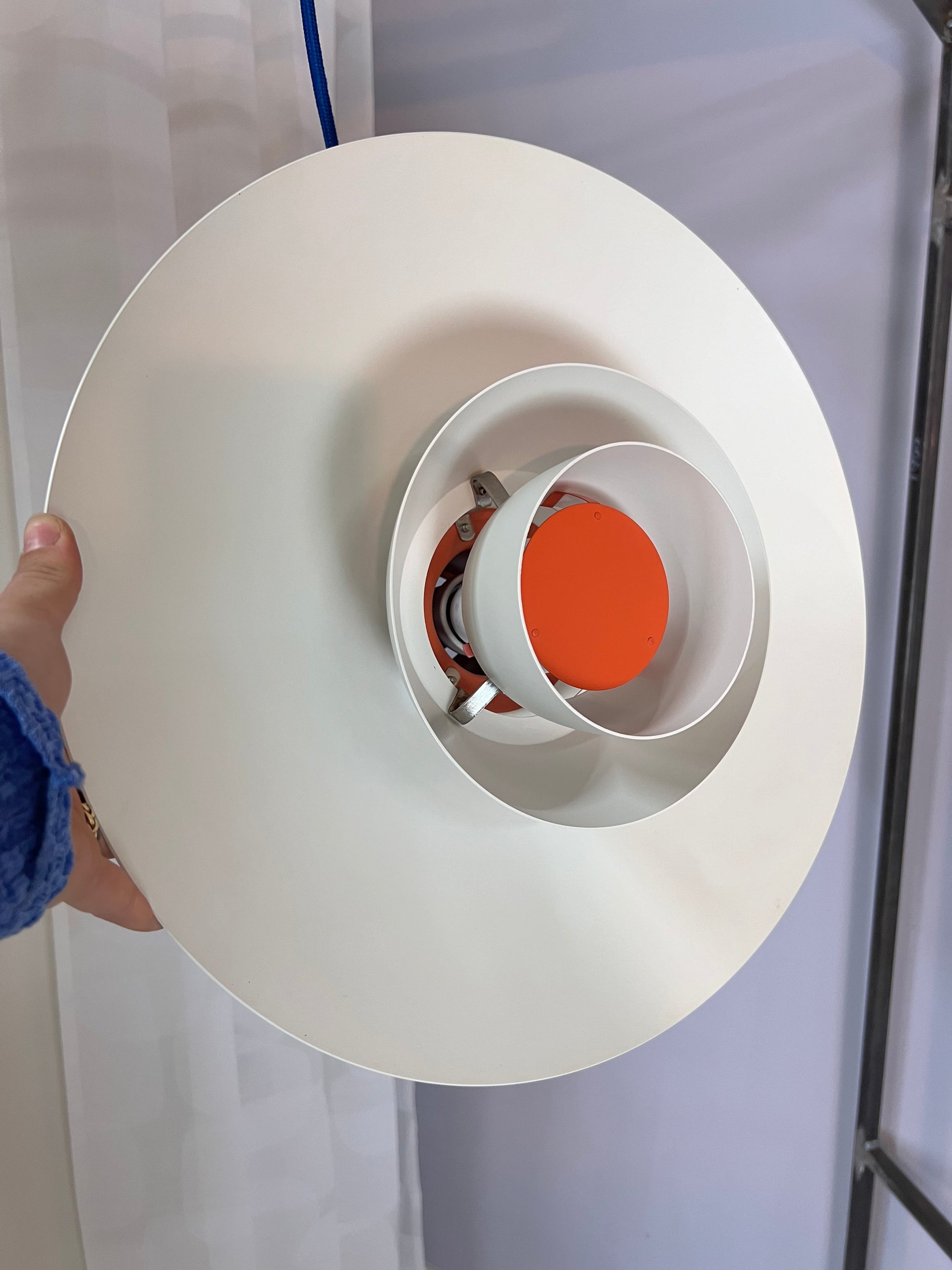 Lamellenlampe PH4 von Poul Henningsen für Louis Poulsen