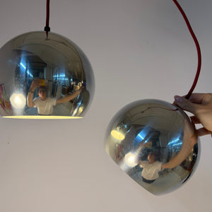 Kugellampe Topan Chrom von Verner Panton